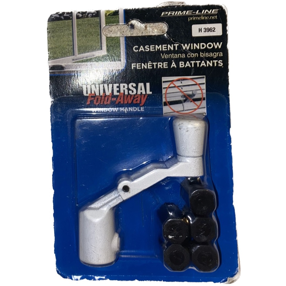 Prime-Line Universal Fold Away Casement Window Crank Handle H 3962, White